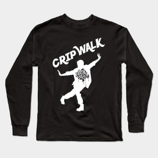 Funny Hiphop Guy Doing Crip Walk Dance All The Time Long Sleeve T-Shirt